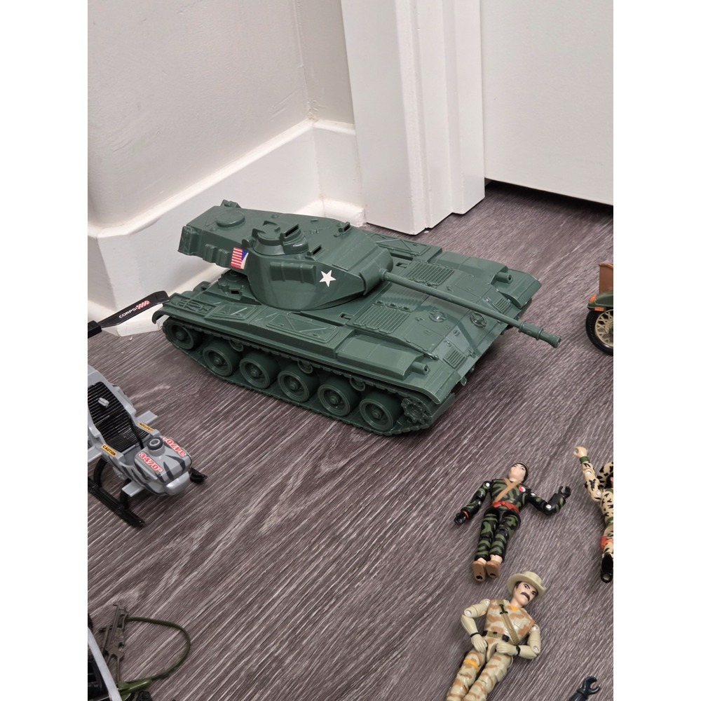 Lanard The Corps - Random Lot - GI Joe Figurines- Tank - Vehicles Vintage 1990's - Picture 5 of 13